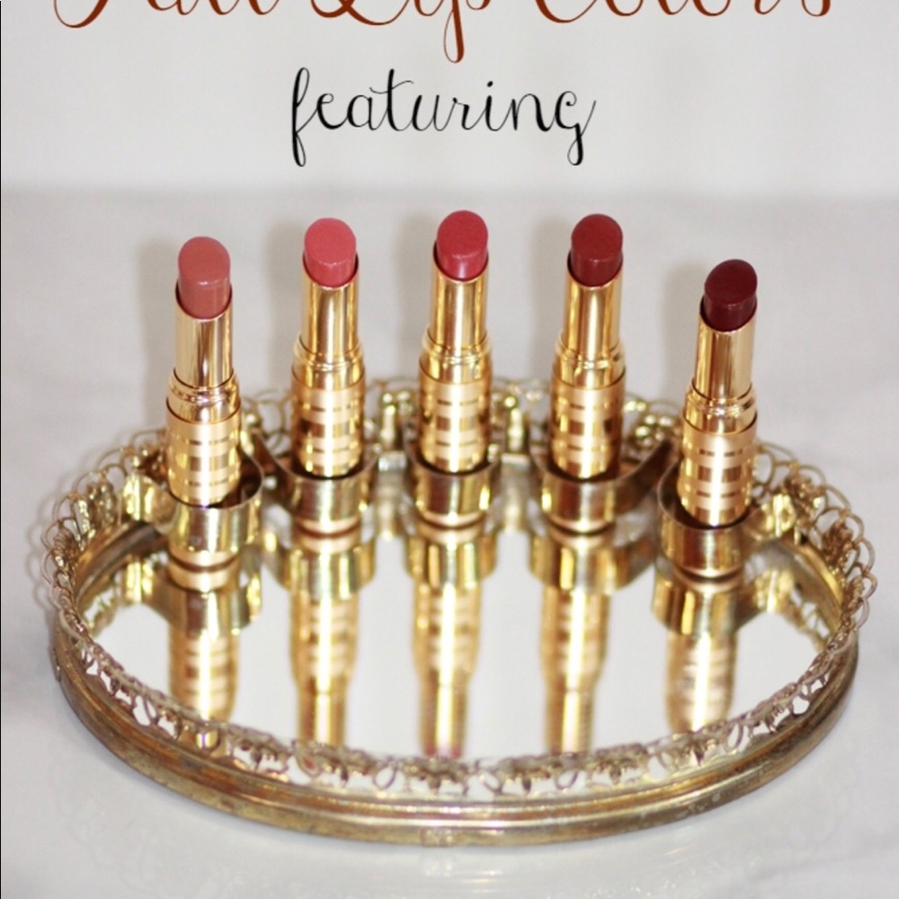Beautycounter lipsticks scarlet, 9-5, terra, etc